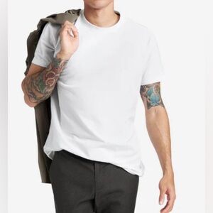 Kenneth Cole Classic White Tee with Pocket